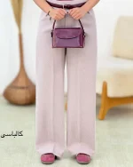 شلوار فوتر بگ پیلی دار کد h634_11