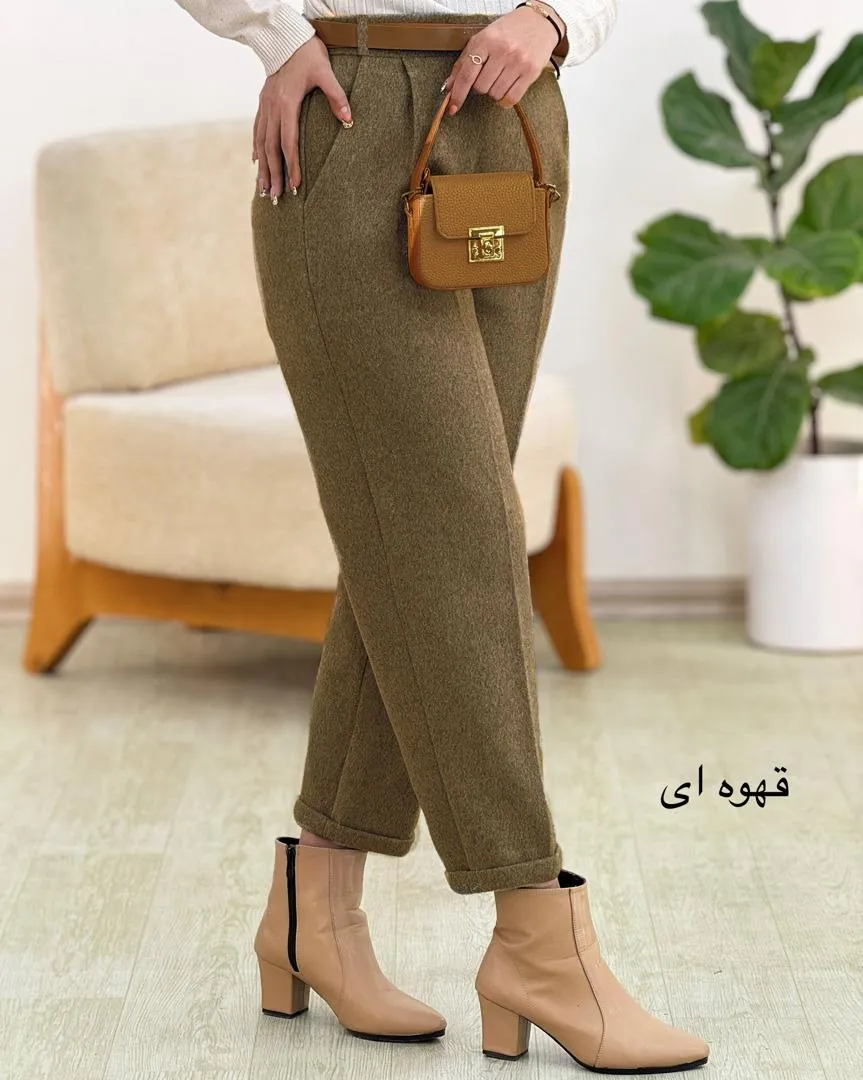 شلوار فوتر مام استایل جیب دار کد h553_3 شلوار فوتر مام استایل جیب دار کد h553