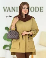مانتو آستین گت دار کد h378 (3)