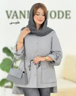 مانتو آستین گت دار کد h378 (9)