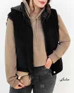 پافر آستر دار کلاه دار زنانه کد h630_2