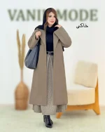 پالتو فوتر بلند جیب دار کد h678_1