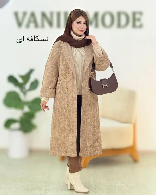 پالتو مخمل جودون زنانه کد h440