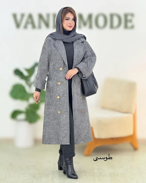 پالتو مخمل جودون زنانه کد h440