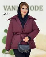 کاپشن جلو جیب یقه پهن کد h611 (8)