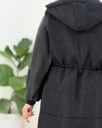 کاپشن مموری آستین چرم بلند کد H558 (4)