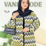 کت آستین مچ دار طرح دار کد h632