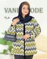 کت آستین مچ دار طرح دار کد h632 (8)
