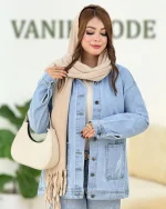 کت جین جلو جیب آستین مچ دار کد H604 (3)