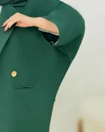 کت شلوار قواره آزاد جلو پیله دار کدh374_4