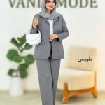 کت شلوار لایه دوزی دیپلمات کد H590