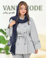 کت فوتر زنانه بنددار (4)