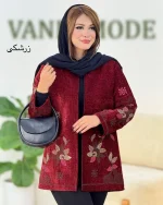 کت مخمل گلدوزی کد h613_4