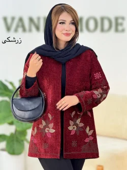 کت مخمل گلدوزی کد h613