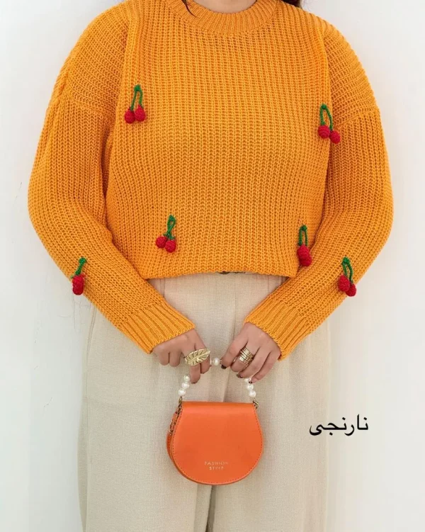 کراپ بافت طرح آلبالو کد h445