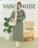کفتان بلند پایین چاکدار کد h561 (1)