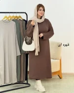 کفتان بلند پایین چاکدار کد h561 (2)