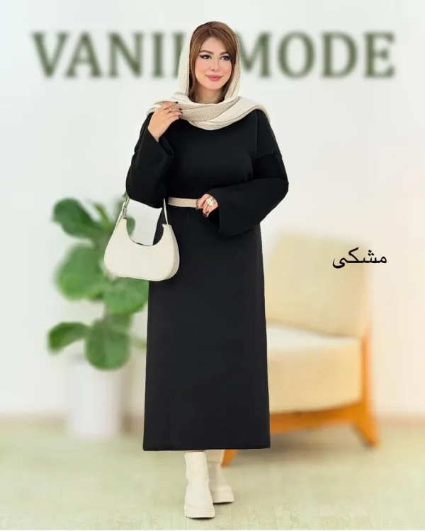 کفتان بلند پایین چاکدار کد h561