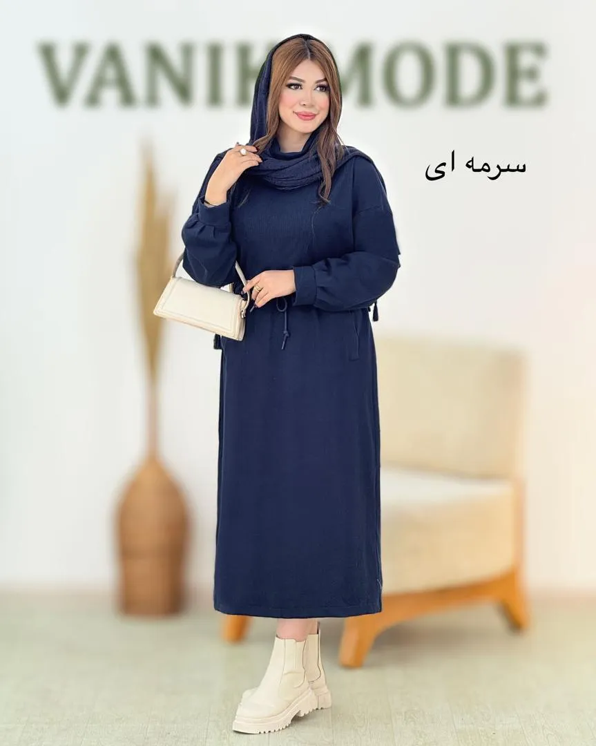 کفتان جیب دار یقه اسکی کد h677_5 کفتان جیب دار یقه اسکی کد h677