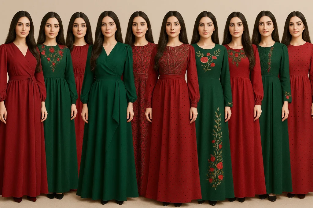 10 لباس شب یلدا زنانه