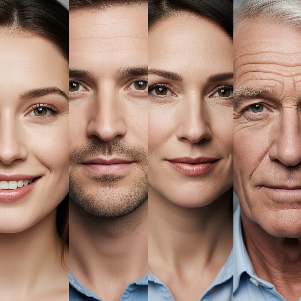 چروک صورت از چه سنی شروع می شود؟