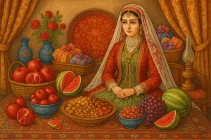 آداب و رسوم شب یلدا برای عروس