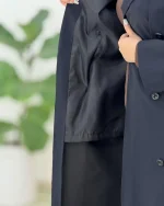 بارانی بلند آستردار کد h788_1