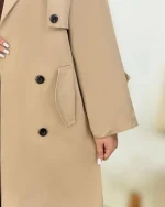 بارانی بلند آستردار کد h788_6