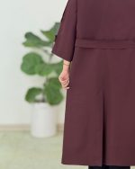 بارانی بلند آستردار کد h800