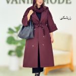 بارانی بلند آستردار کد h800