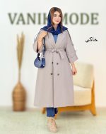 بارانی بلند آستردار کد h800 (4)