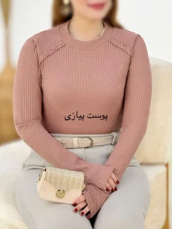 بلوز آستین فینگردار فانریپ کد h778