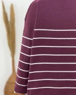 بلوز بافت راه راه