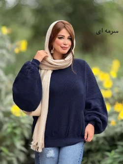 بلوز بافت مدل آزاد کد h702