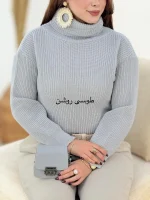 بلوز بافت یقه اسکی کد h655 (1)_1