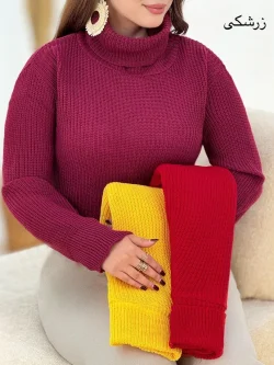 بلوز بافت یقه اسکی کد h655