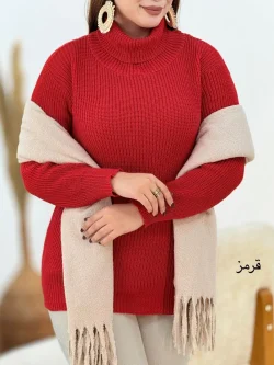 بلوز بافت یقه اسکی کد h655