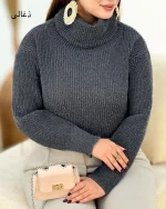 بلوز بافت یقه اسکی کد h655_4