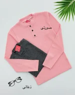 بلوز سه دکمه یقه گرد فانریپ کد h402