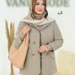 تک کت گندمی جیب دار