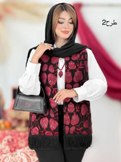 جلیقه پایین ریش یلدایی کد h770