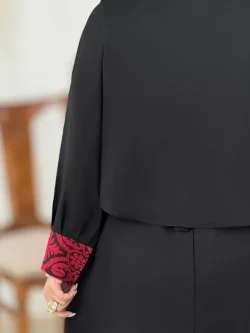 جلیقه پیراهن یلدایی ملیله دار کد h786