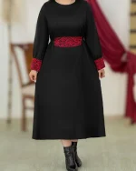 جلیقه پیراهن یلدایی ملیله دار کد h786_4