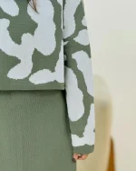 رویه سارافون بافت طرح گاوی کد h732_2