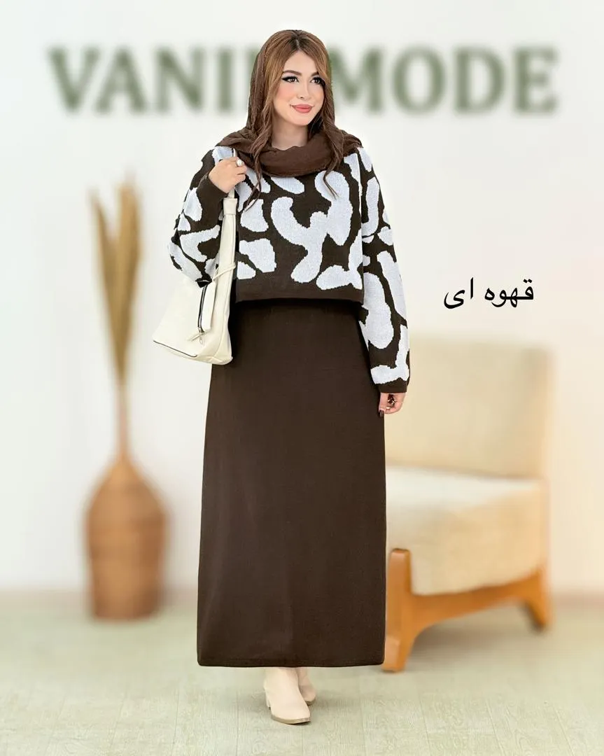 رویه سارافون بافت طرح گاوی کد h732_7 رویه سارافون بافت طرح گاوی کد h732