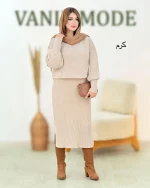 رویه سارافون بافت یقه گرد کد h782_2