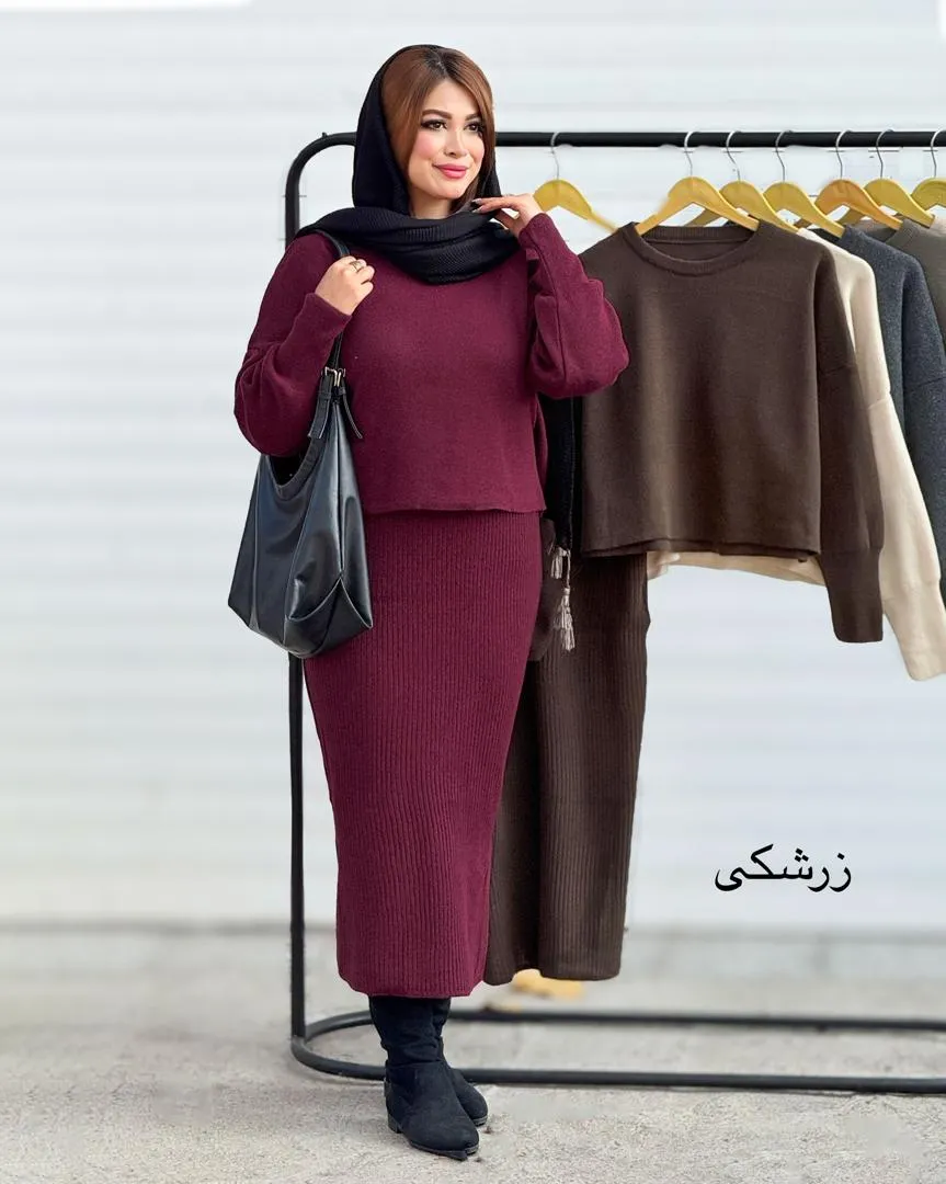 رویه سارافون بافت یقه گرد کد h782_3 رویه سارافون بافت یقه گرد کد h782