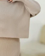 رویه سارافون بافت یقه گرد کد h782_8