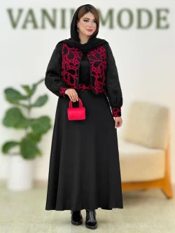 ست شومیز جلیقه دامن یلدا کد h812