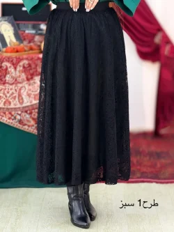 ست شومیز دامن شال یلدایی کد h808